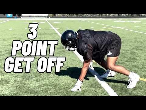 Easily Teach The 3-Point Stance To Football Players (Step-by-Step)