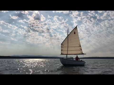 Maiden Voyage for True Blue (SCAMP sailboat) after 4 Years of Work :D