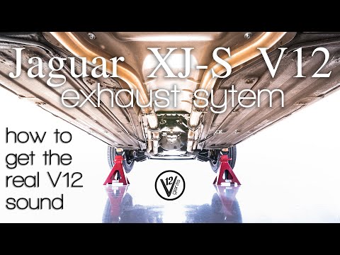 Jaguar XJ-S V12 exhaust - How to get the real V12 sound