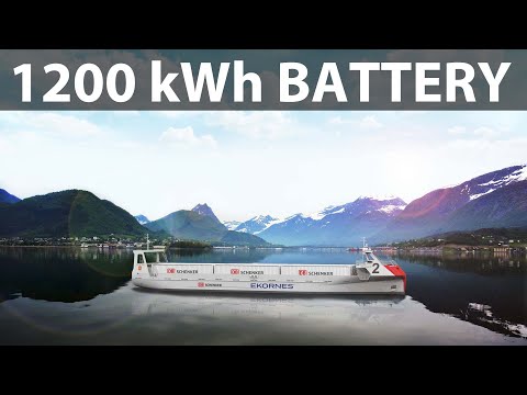 Ekornes and DB Schenker's upcoming electric container ship