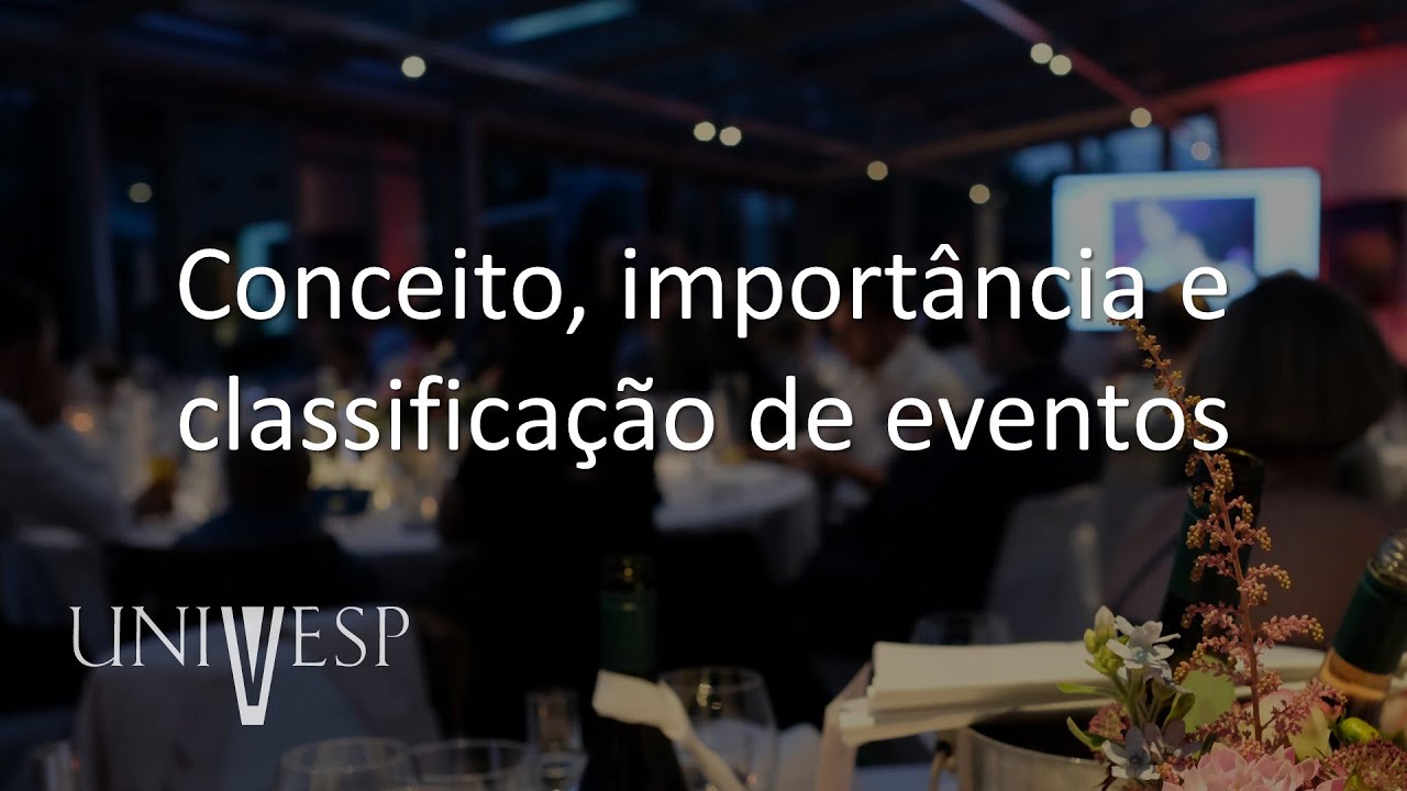 Eventos, Cerimonial e Protocolo - Conceito, importância e classificação de eventos