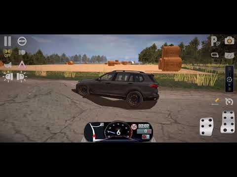 BMW X7 4X4 Off-road test. Comfort mode