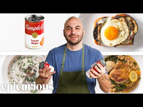 Pro Chef Turns Canned Soup Into 3 Meals For Under $9 |...