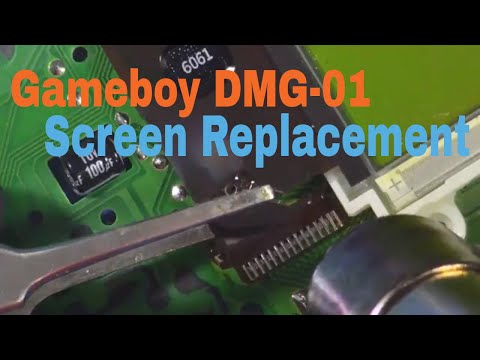 Nintendo Gameboy DMG 01 Screen Replacement