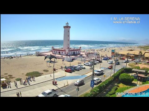 Live webcam view of Faro Monumental y Avenida del Mar
