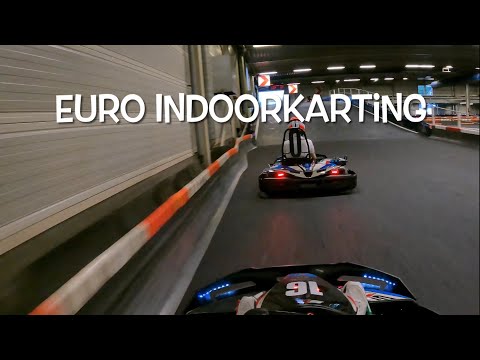 Euro Indoorkarting Swalmen (old layout) - 1 lap video