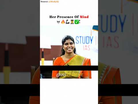 Tallest Mountain 🏔️🤡♻️ Her Presence of Mind 🔥 | Upsc Interview