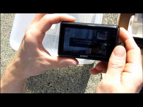 Sony Cybershot DSC-TX5 Waterproof 720p Compact Camera Unboxing & First Look Linus Tech Tips