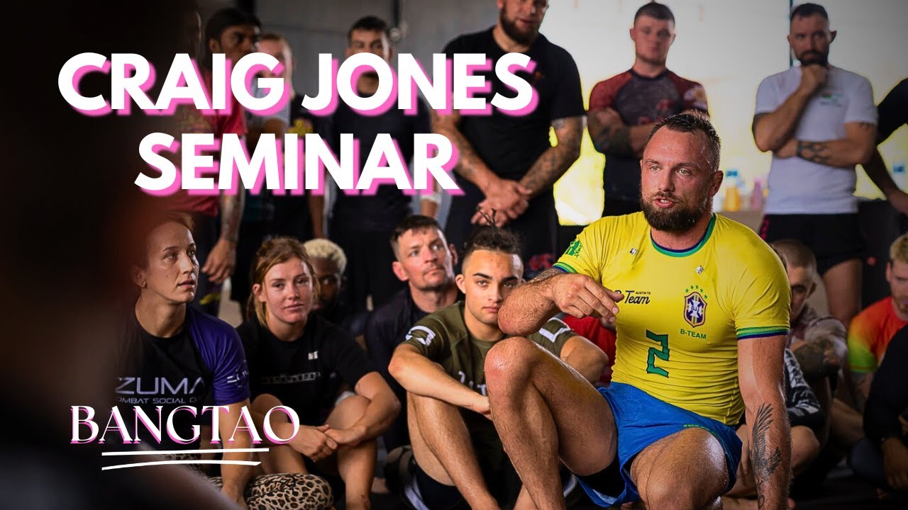 CRAIG JONES SEMINAR: Day 1 | Octopus Guard | B-Team x Bangtao BJJ | No Gi Jiu Jitsu