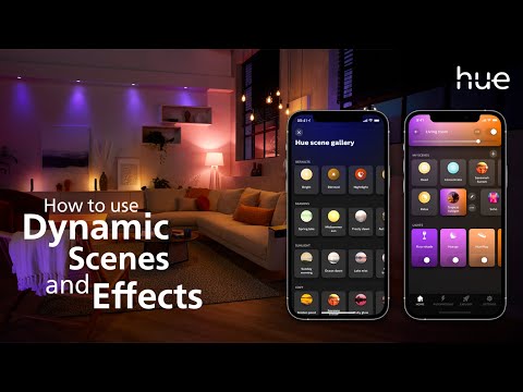 Home Smart Lighting: Using Philips Hue Dynamic Scenes & Effects