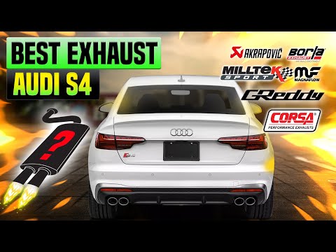 Audi S4 Exhaust Sound 🔥 Stock,Straight Pipe,Review,Mods,Upgrade,Milltek,Borla,Magnaflow,Armytrix+