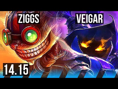 ZIGGS vs VEIGAR (MID) | 700+ games, 4/1/1 | EUW Master | 14.15