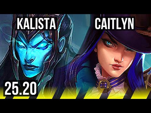 KALISTA & Neeko vs CAITLYN & Pyke (ADC) | KR Challenger | 25.20