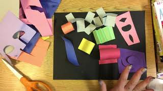 Paper sculpture techniques (Kids art lab)