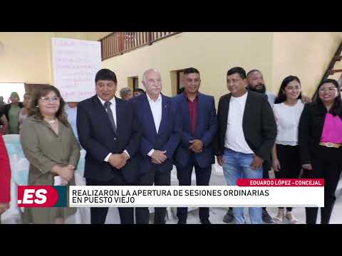 Apertura de Sesiones en Puesto Viejo