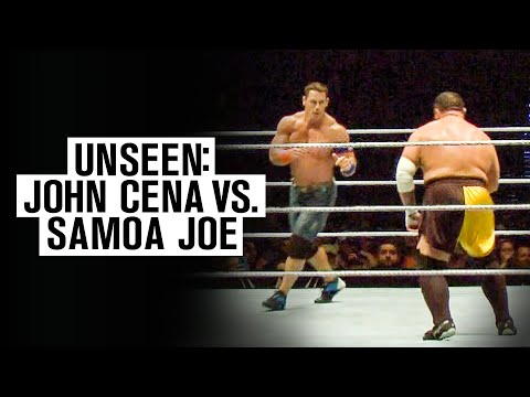 WWE Vault Unearths 2017 Live Event Match Between John Cena And Samoa Joe