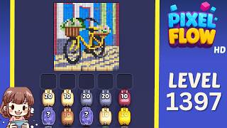 Pixel Flow Level 1397 Solution Walkthrough