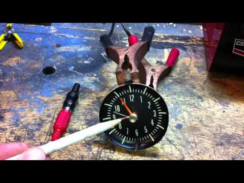 Fix or Repair Your Classic Car Clock (Part 1)