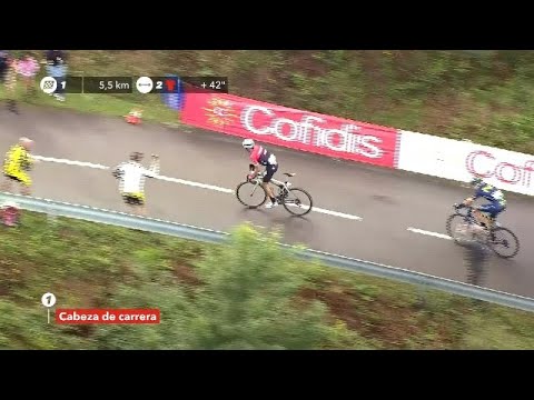 Contador attacks - Stage 20 - La Vuelta 2017