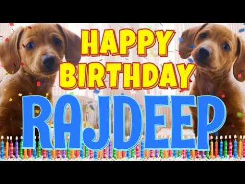 Happy Birthday Rajdeep! ( Funny Talking Dogs ) What Is Free On My Birthday