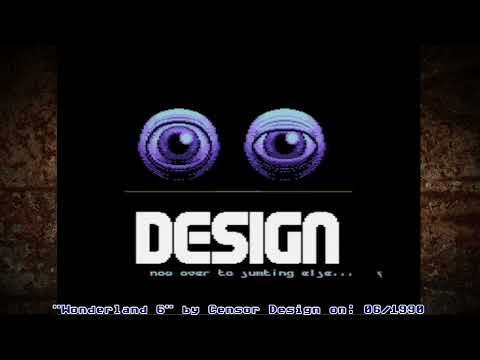 C64 Demos: (That is GREAT C64 Music) Wonderland 6 by Censor Design 06/1990