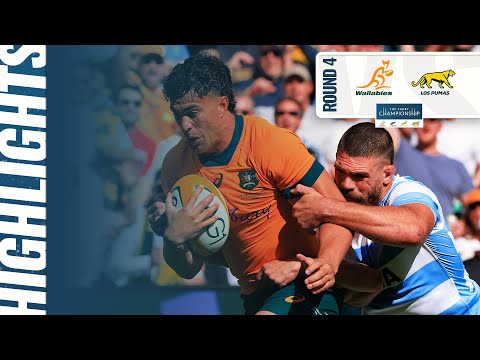 AUSTRALIA v ARGENTINA | The Rugby Championship 2025 | Round 4