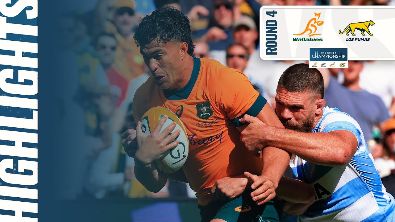 AUSTRALIA v ARGENTINA | The Rugby Championship 2025 | Round 4