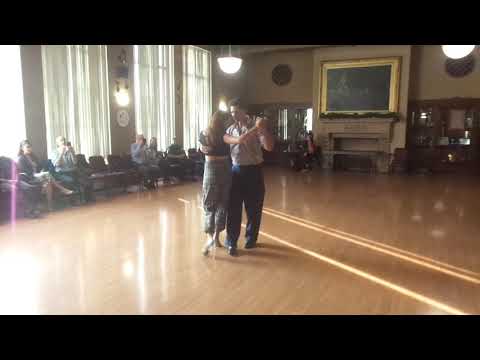 Argentine Tango sacada- Giros- Boleo  Maxi Copello & Raquel Makow  tangonation.com  11/18/2018