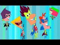 Finger Family Superhero Shape Man Twist Nursery Rhymes For Children I Kindergarten Kids Songs
