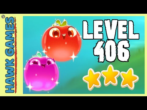Farm Heroes Super Saga Level 406 - 3 Stars Walkthrough, No Boosters