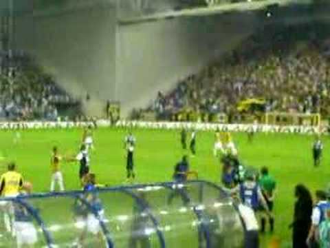 Vitesse/ Aad de mos rent veld in / AZ