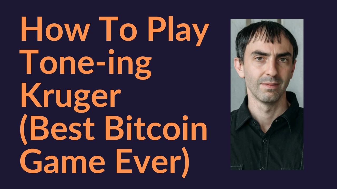 How To Play Tone-ing Kruger (Best Bitcoin Game Ever)