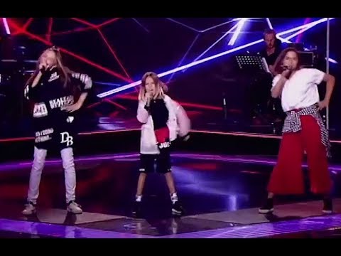 Daneliya, Kristina, Krisiya – Of the night – battle – Voice Kids Ukraine 2017