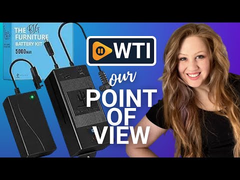 5000mAh Battery Pack for Reclining Furniture - Recliner Battery Pack with LED Screen and Low Charge Alerts - Rechargeable Couch Battery Pack for Cordless Backup Power - Works Plugged In or Un - WTI product video review