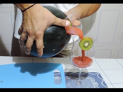 Как лесно да си направим сок от диня