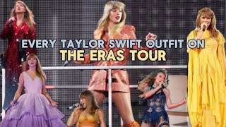 Every outfit Taylor Swift wears on the ✨Eras Tour✨(Including TTPD!🤍🪶)
