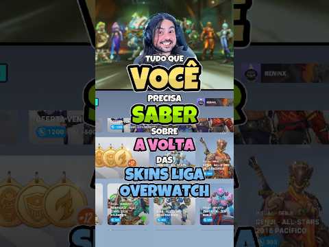 TUDO SOBRE A VOLTA DAS SKINS DA LIGA OVERWATCH #overwatch #overwatch2