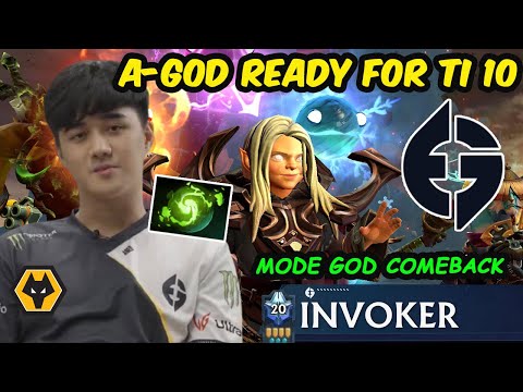 Abed Invoker KID MODE : GOD - EPIC COME BACK READY FOR TI10 Dota 2 pro Gameplay
