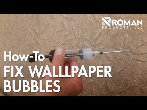 How to Fix Wallpaper Bubbles | ROMAN Products