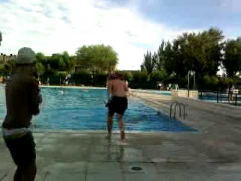 chapuzones en el agua