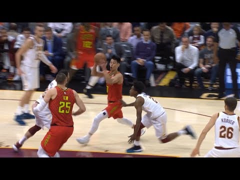 Jeremy Lin's Best Game as a Hawk thus far -10/30/18 Hawks at Cavs