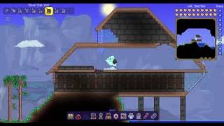 Terraria SpeedBuild - Mountain House
