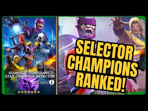 Free 7 Star Selector! Glorious Guardians Champions Ranked!