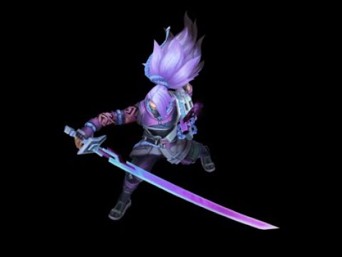 Inkshadow Yasuo (Tanzanite) Chroma - League of Legends