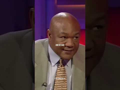George Foreman on fighting Muhammad Ali 😂