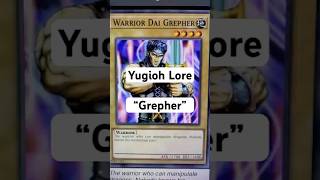 Yugioh Lore: Warrior Dai Grepher #shorts