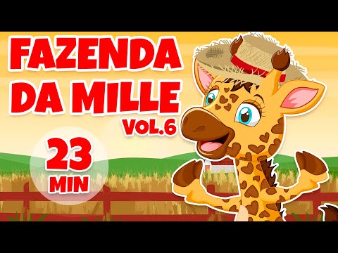 Fazenda da Mille Vol. 6 - Giramille 23 min | Desenho Animado Musical