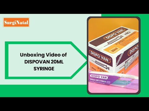 Dispovan Disposable Syringe 20ml