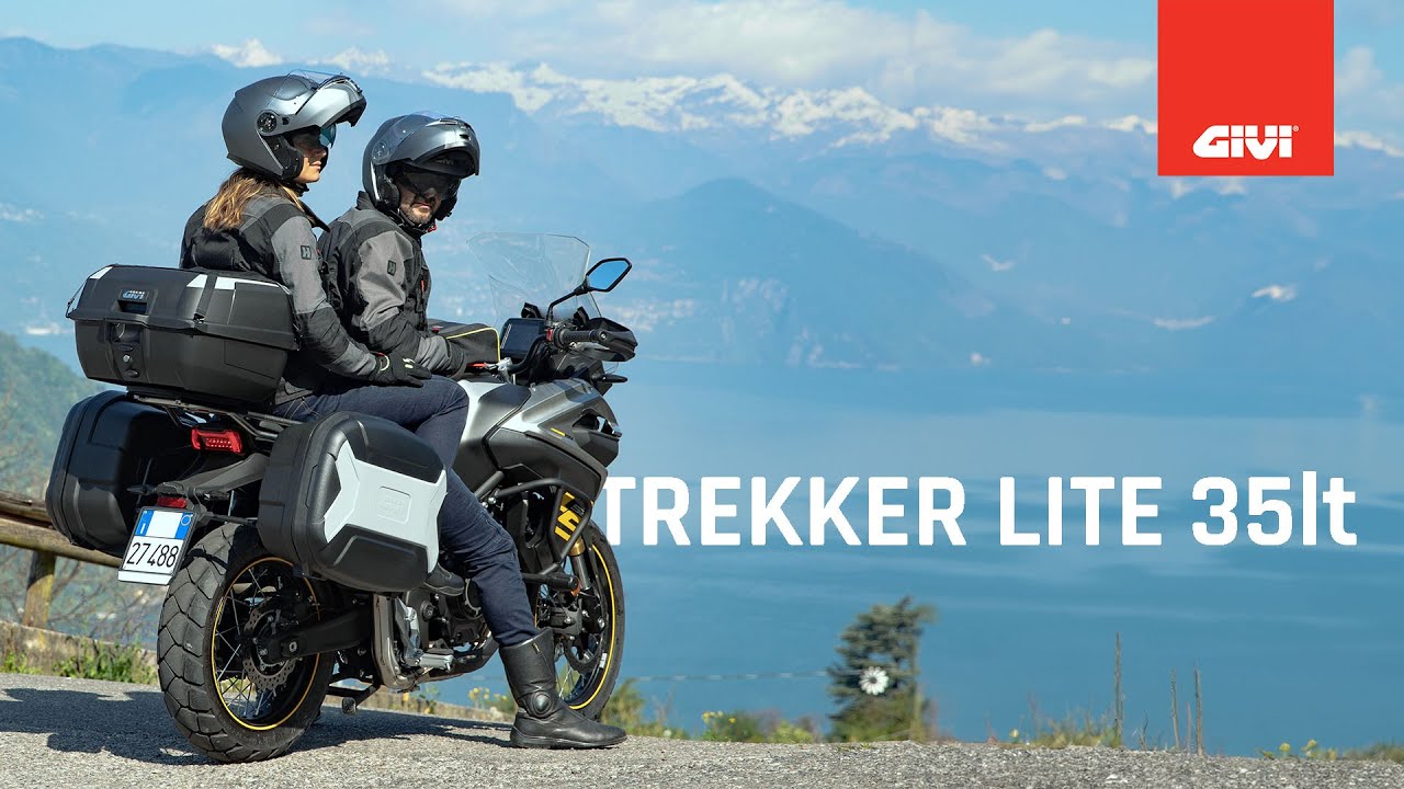 Givi TRK35BN Trekker Lite Monokey Top Case / Pannier - 35 Litre Video