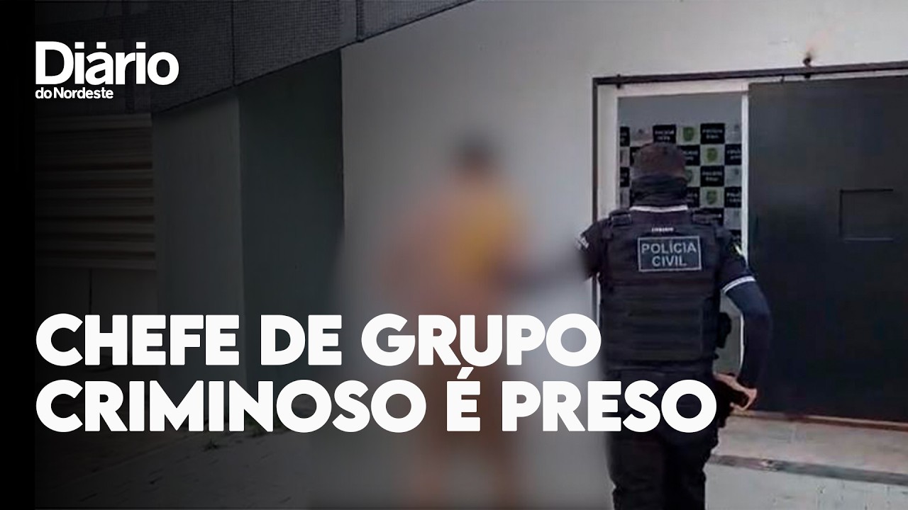 Imagem da notícia: Chefe de grupo criminoso é preso durante operação no Ceará